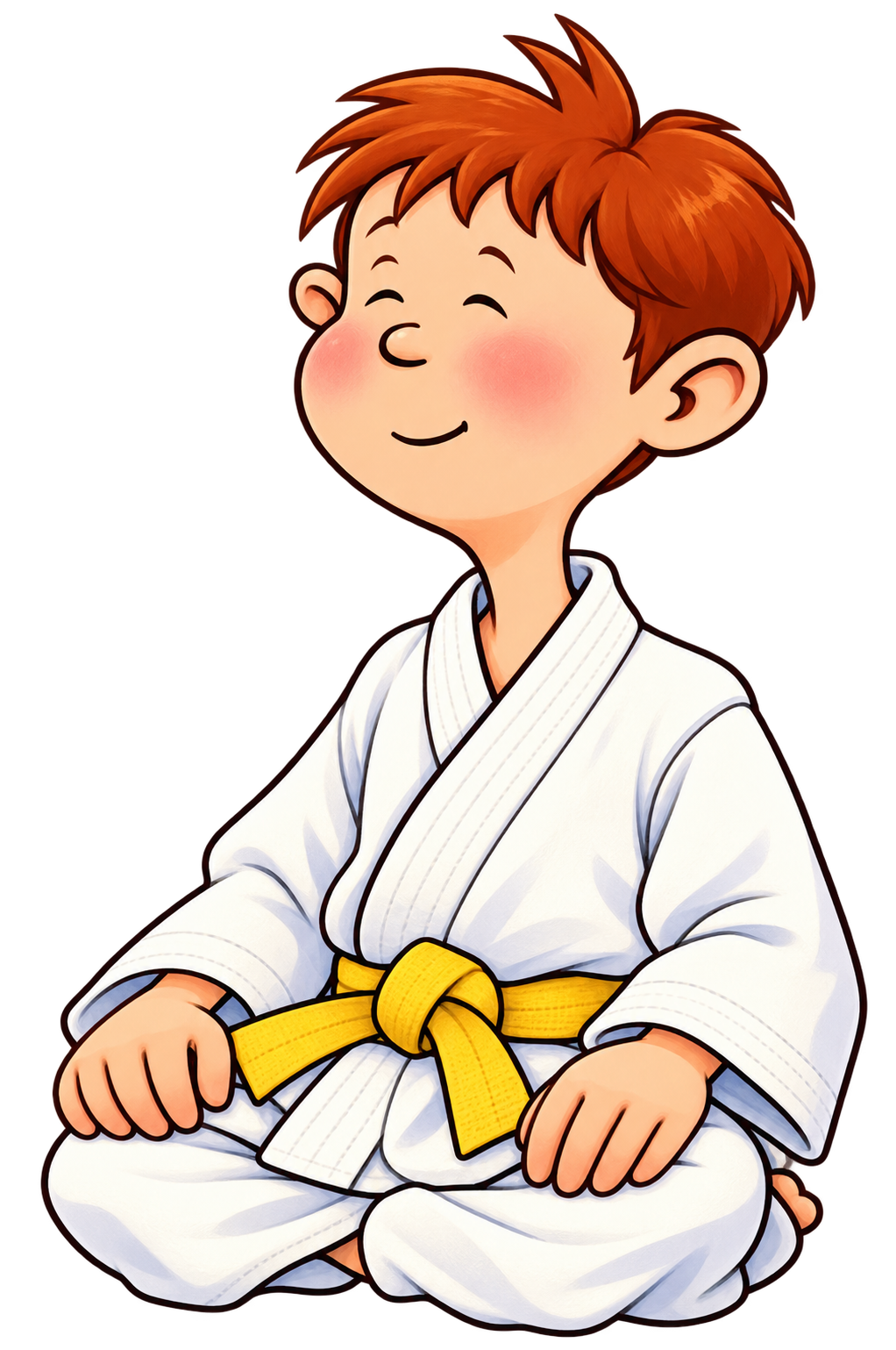 AikidoBambini_Concentrazione_cartoon